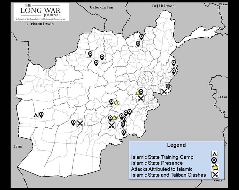 Mapping the emergence of the Islamic State in Afghanistan