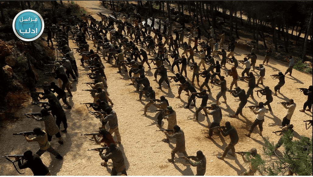 Al Qaeda graduation day in Idlib, Syria