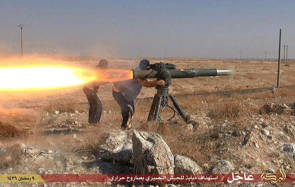 Islamic State uses US-made anti-tank missiles in Hasakah offensive