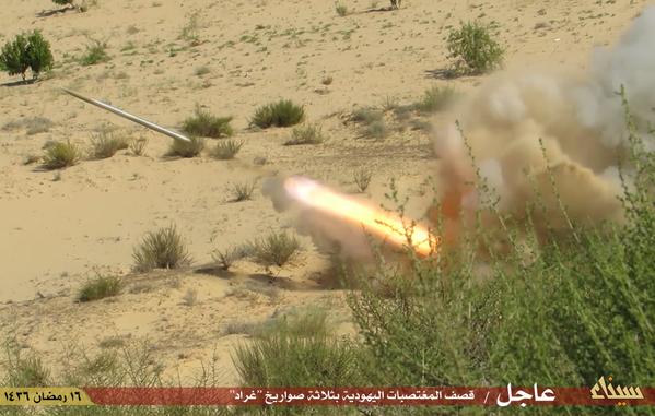 Islamic State’s Sinai ‘province’ claims responsibility for failed rocket attacks on Israel