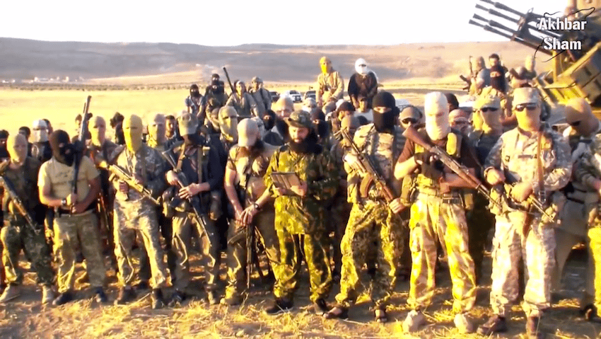 Chechen commander in Syria pledges to Islamic Caucasus Emirate