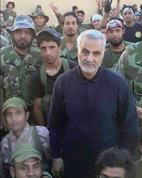 Qods Force commander photographed with Iraqi militia in Aleppo