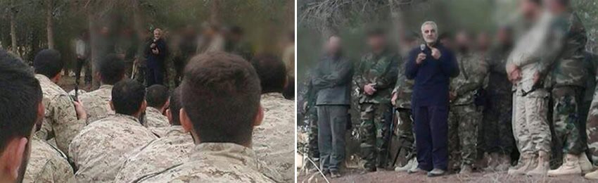 Qods Force commander Qassem Soleimani rallies Iranian officers, Hezbollah in Syria