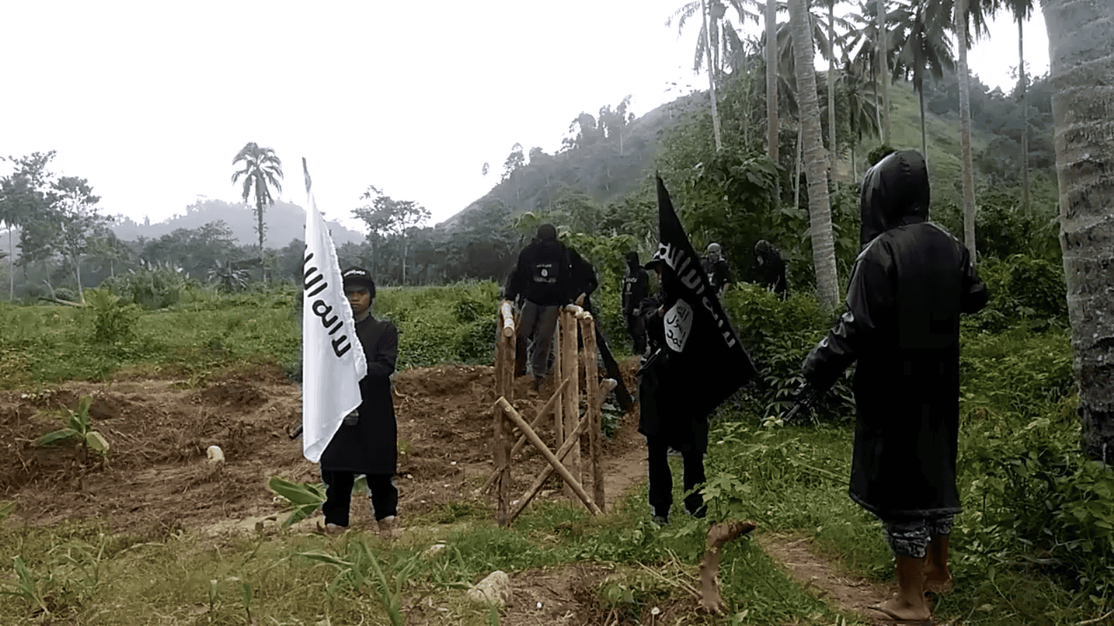 Islamic State supporters show training camp in the Philippines