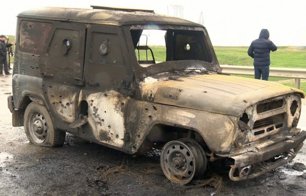 16-03-30 Vehicle blown up in attack in Dagestan