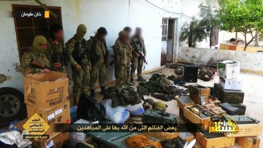 16-05-06 Spoils from fighting in Aleppo 3