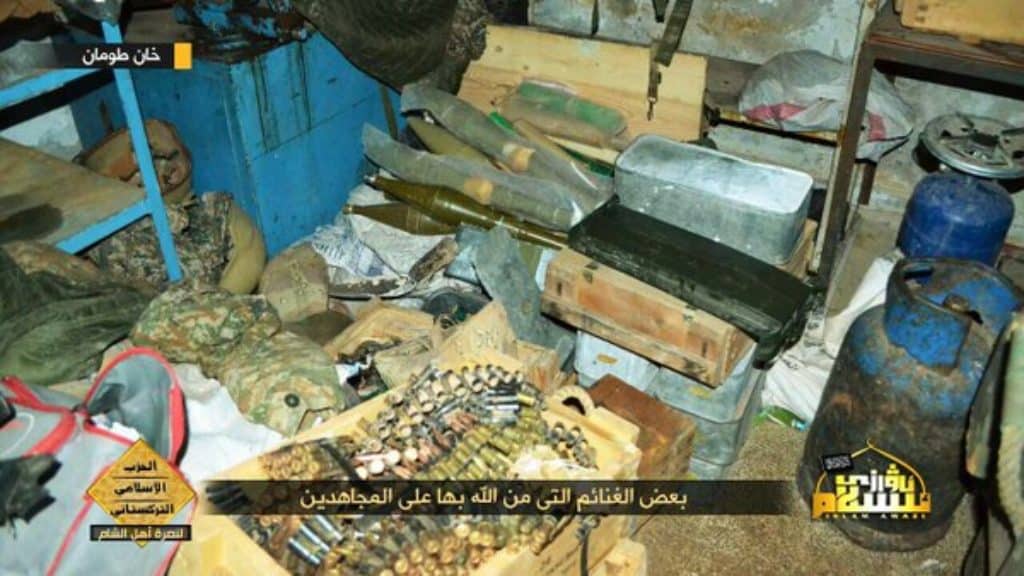 16-05-06 Spoils from fighting in Aleppo 4