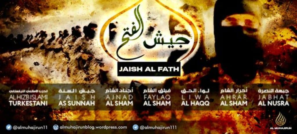 Banner from Al Muhajirun Twitter feed