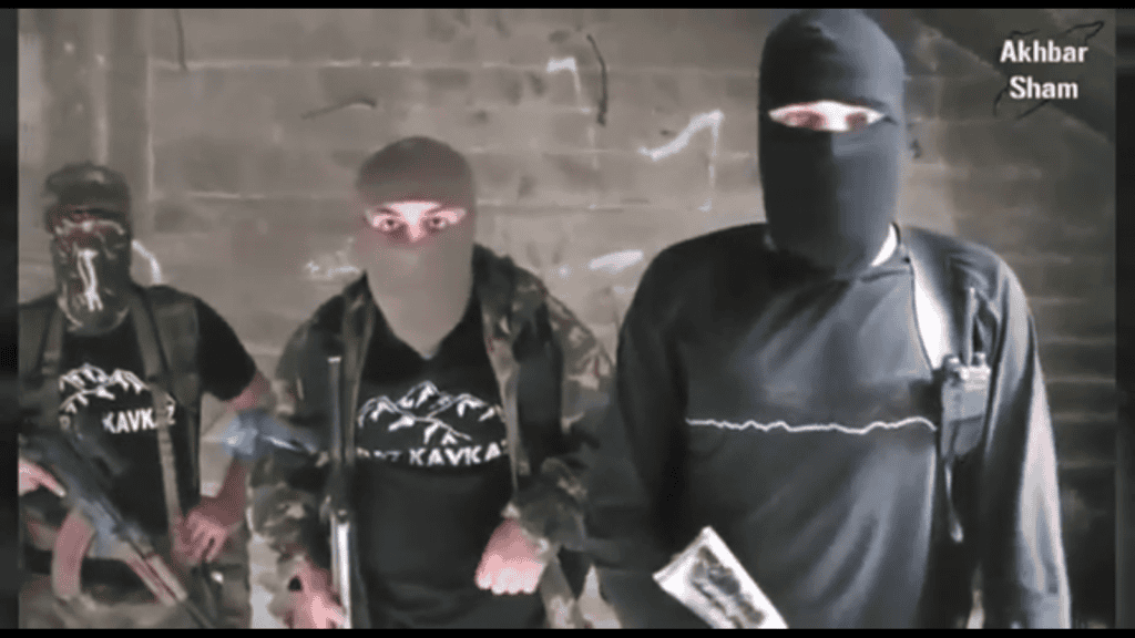 Caucasus Emirate in Syria fighting in Aleppo