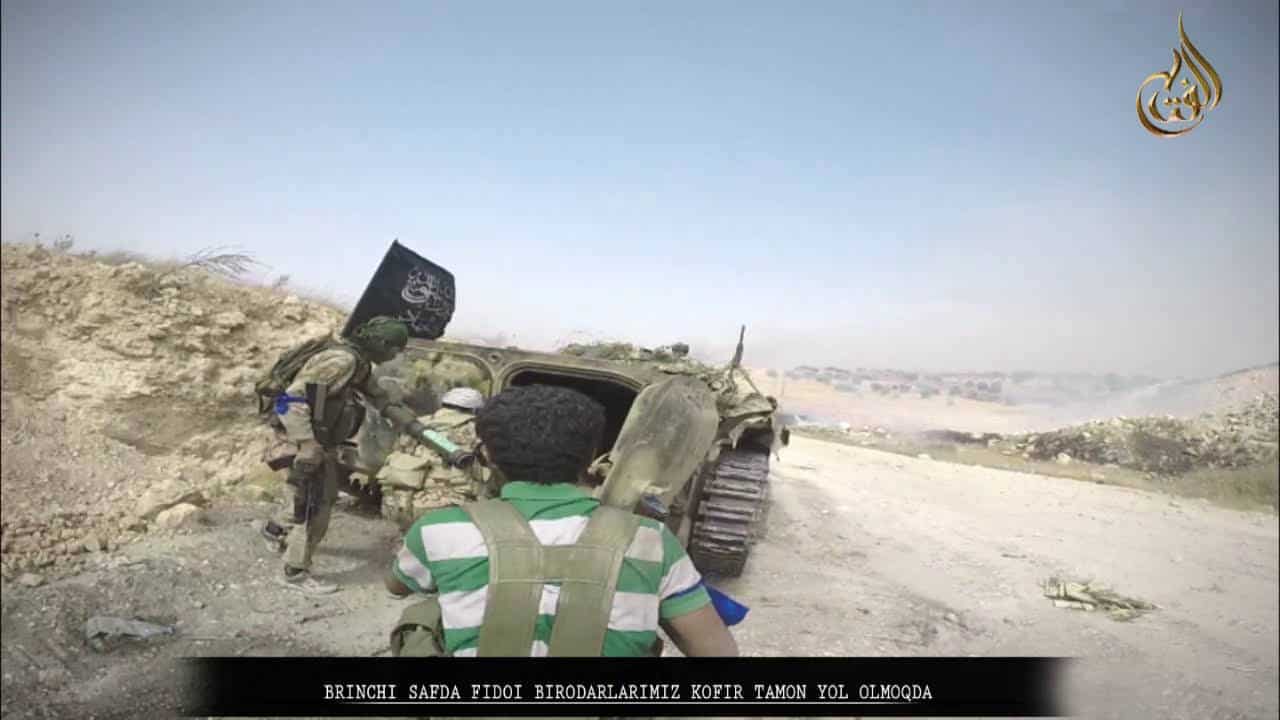 Uzbek groups part of new offensive in southern Aleppo