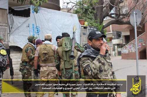 IRGC-controlled Iraqi militia deploys to eastern Damascus battle