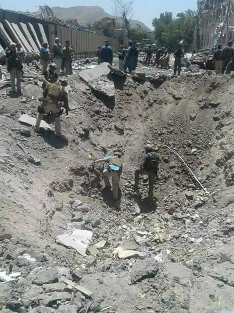 Bomb blast rocks Kabul during rush hour, killing dozens of civilians