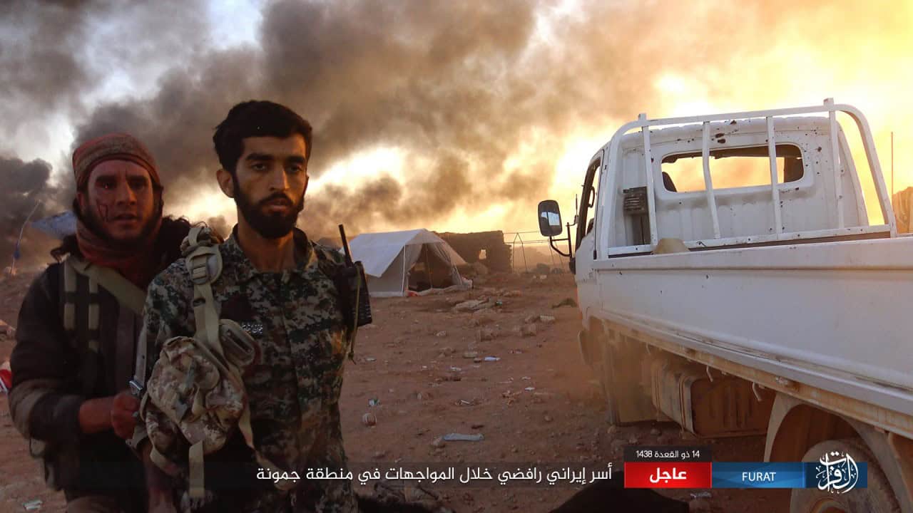 IRGC-controlled militia accuses US of strike to hide Islamic State raid near Syrian border