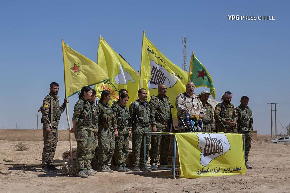 Coalition-backed forces push into Syria’s Kahbur River valley