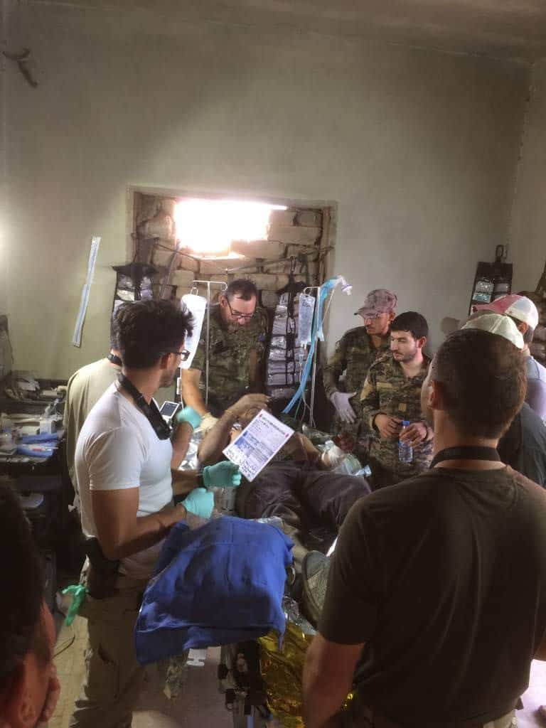 Russia struck Syrian Democratic Forces in eastern Syria, US says