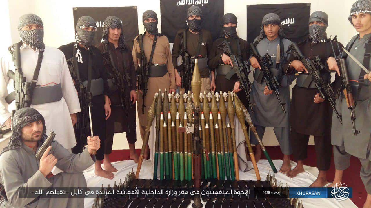Islamic State releases photo of 10-man team responsible for Kabul raid