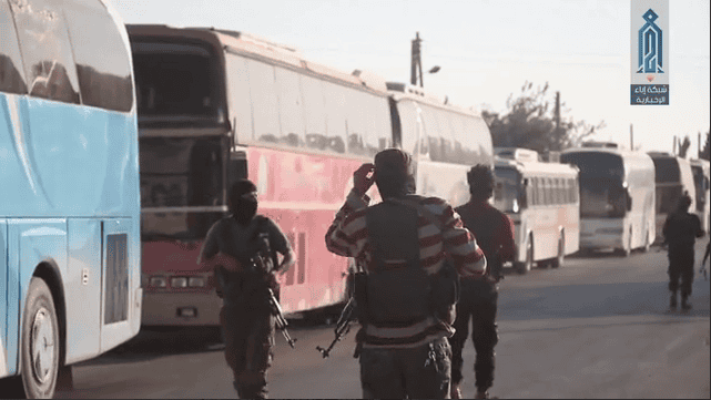 Sunni jihadists and Assad regime swap civilians and prisoners