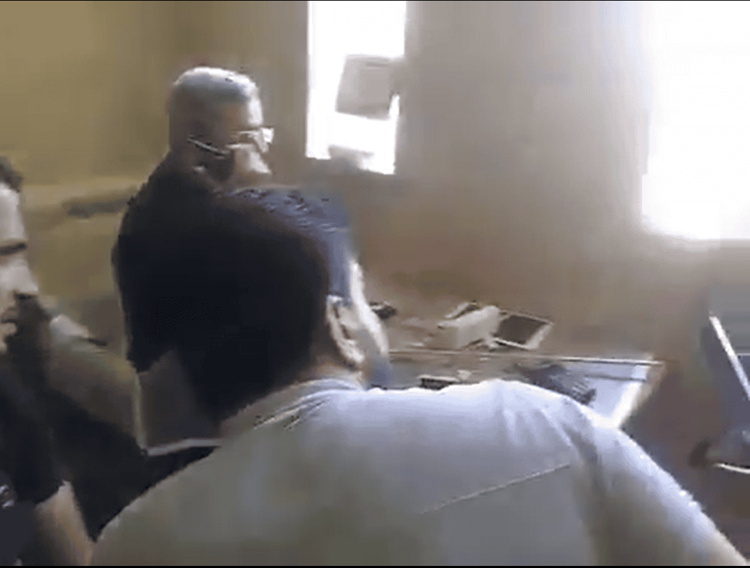 Leader of Iranian-backed Shia militia seen inside Syrian military ops room