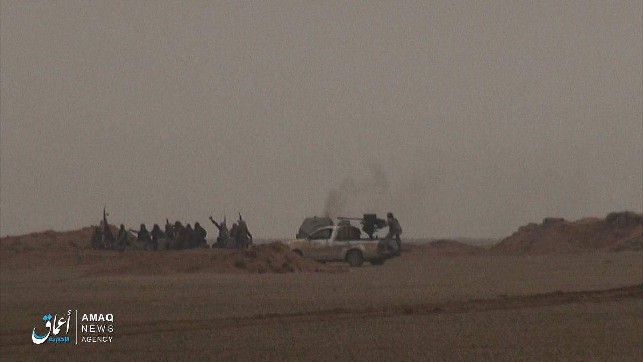 US-backed forces launch counterattack against Islamic State in eastern Syria