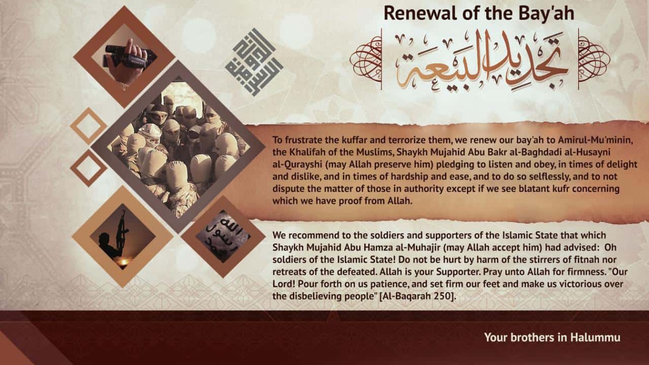 Online ‘news’ agency reposts oath of allegiance to Baghdadi amid suspensions