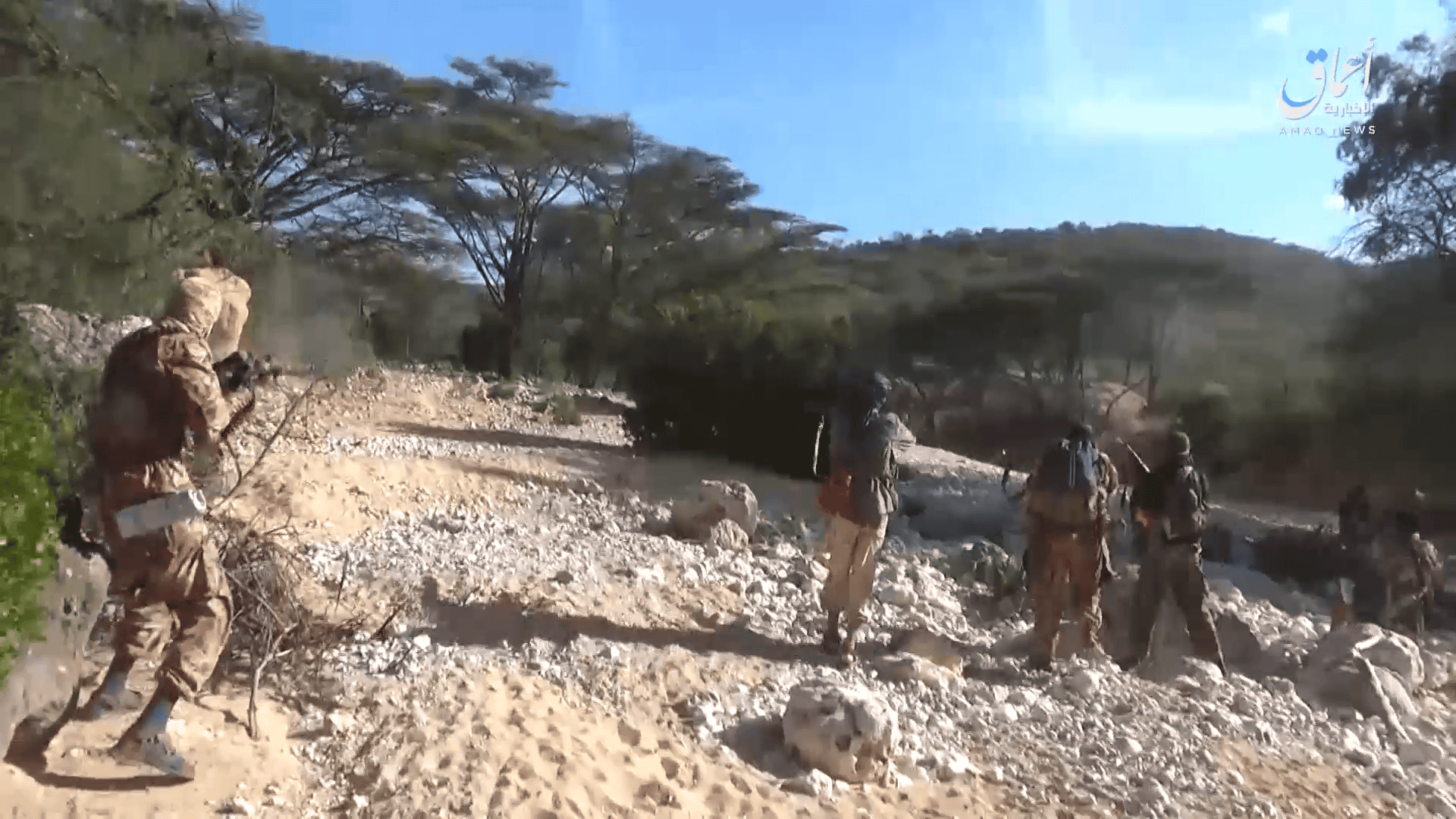 Islamic State video purportedly shows fight with Shabaab