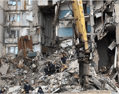 Russia says gas leak likely caused apartment explosion claimed by Islamic State