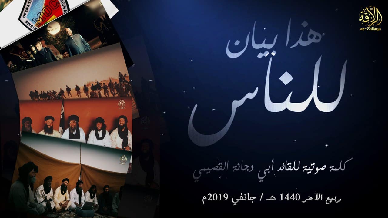 JNIM spokesman warns tribes in Mali