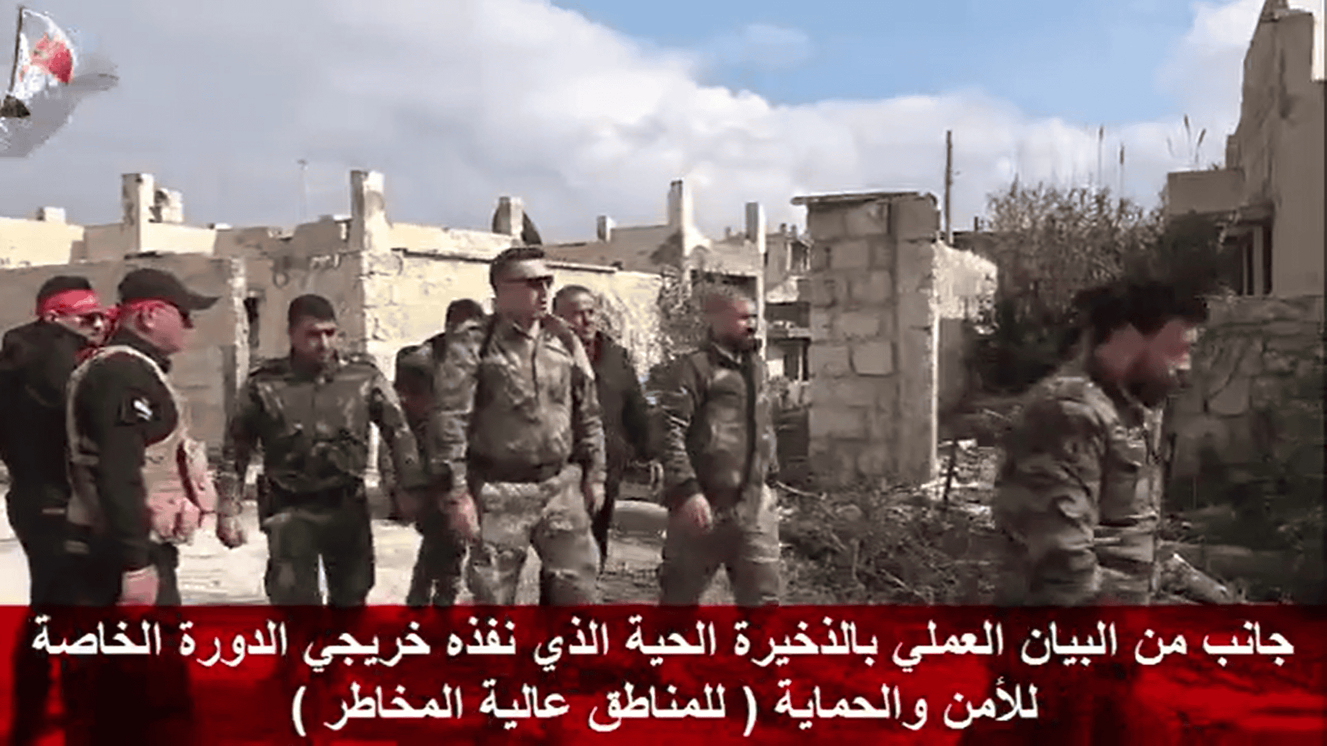 Russian special forces train Palestinian militia in Syria
