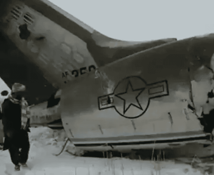 U.S. Air Force communications aircraft crashes in Taliban controlled district