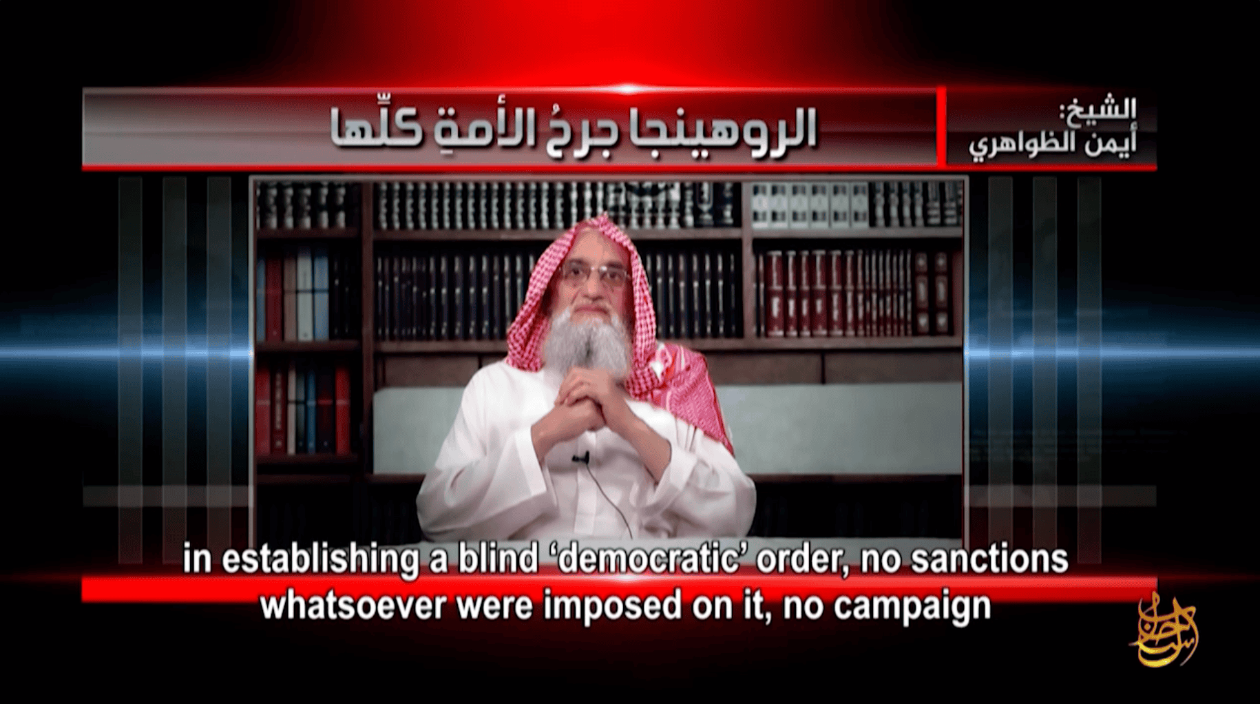 Al Qaeda leader threatens Myanmar in new video