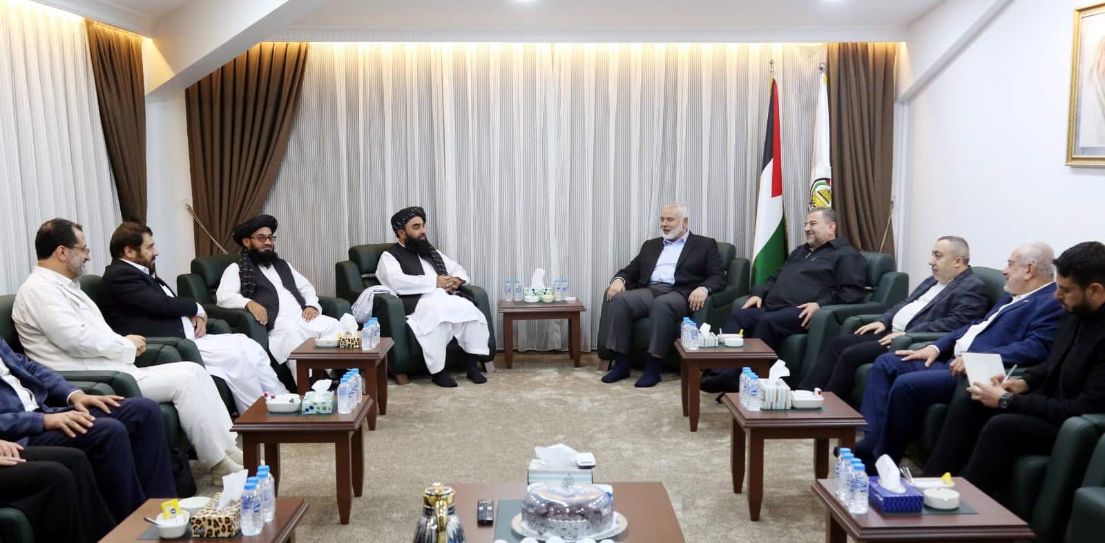 Taliban meets with Hamas during high-level talks in Turkey