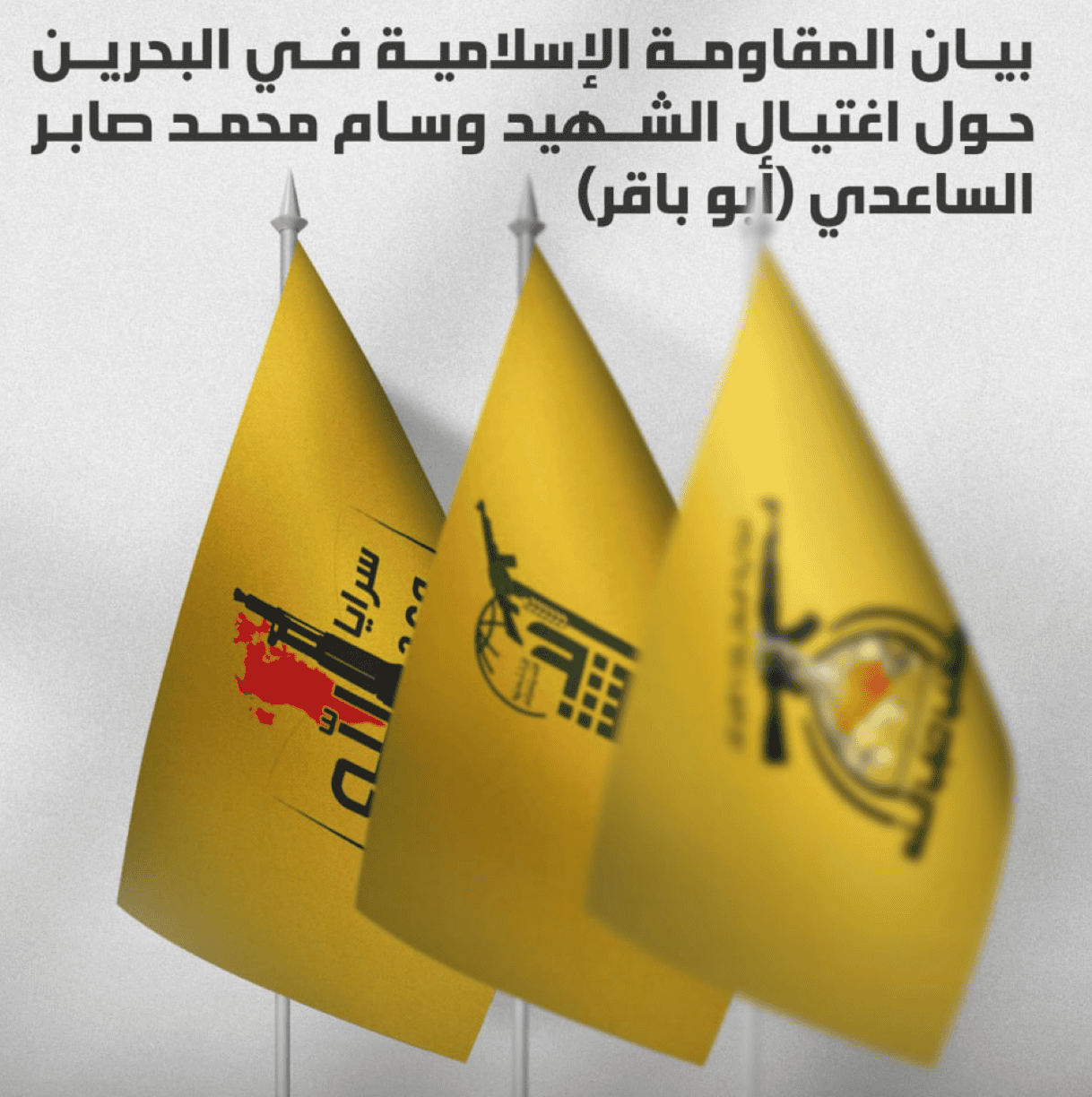 Iranian-backed Bahraini militias eulogize killed Hezbollah Brigades commander