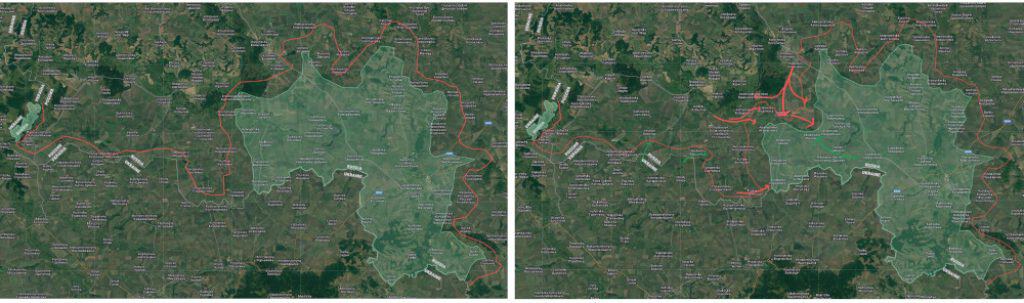 Kursk battle lines September 2024