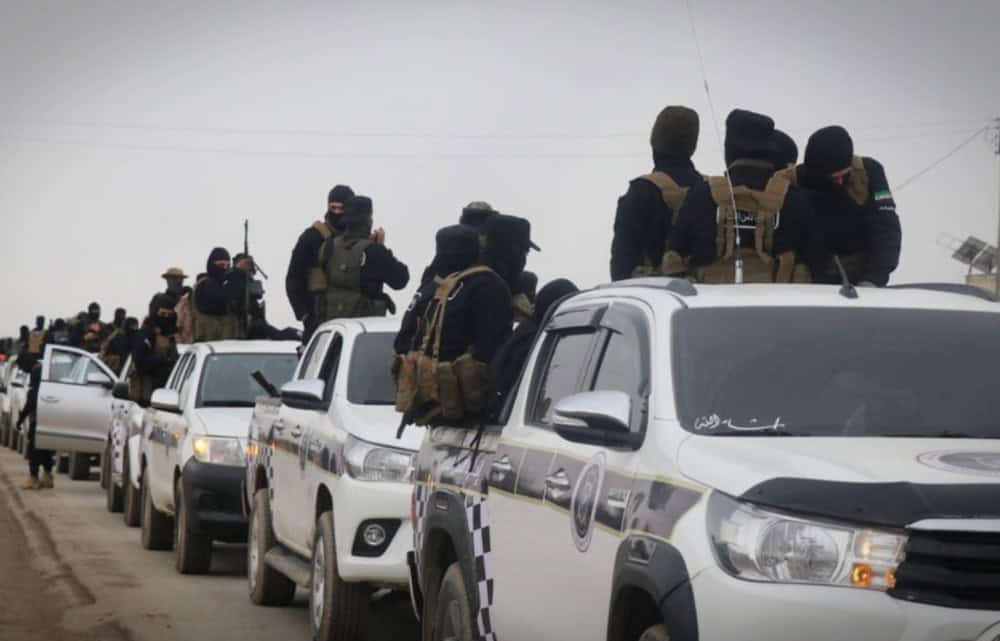Syrian government forces enter Afrin, signaling a change in control