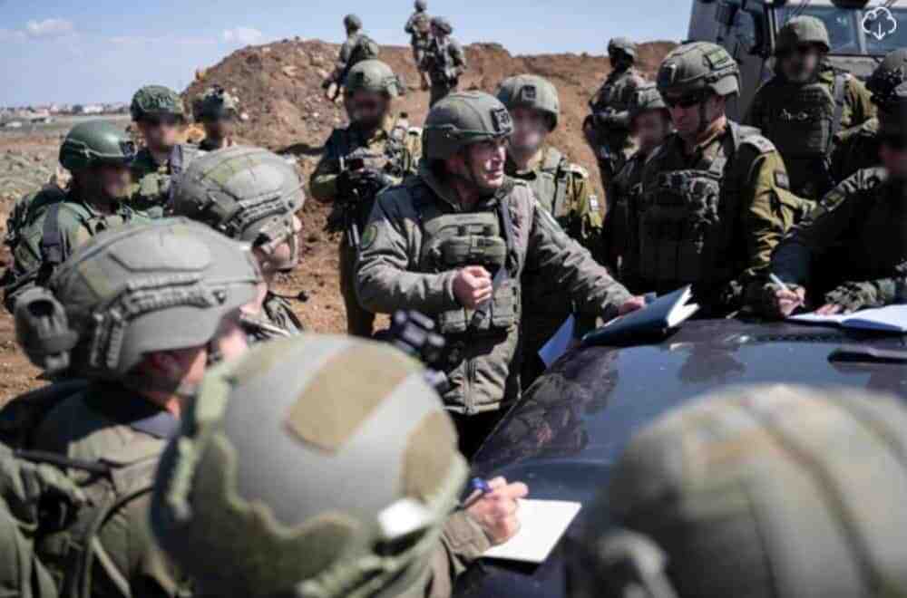 Israeli defense chief assesses military readiness along Israel’s border with Syria