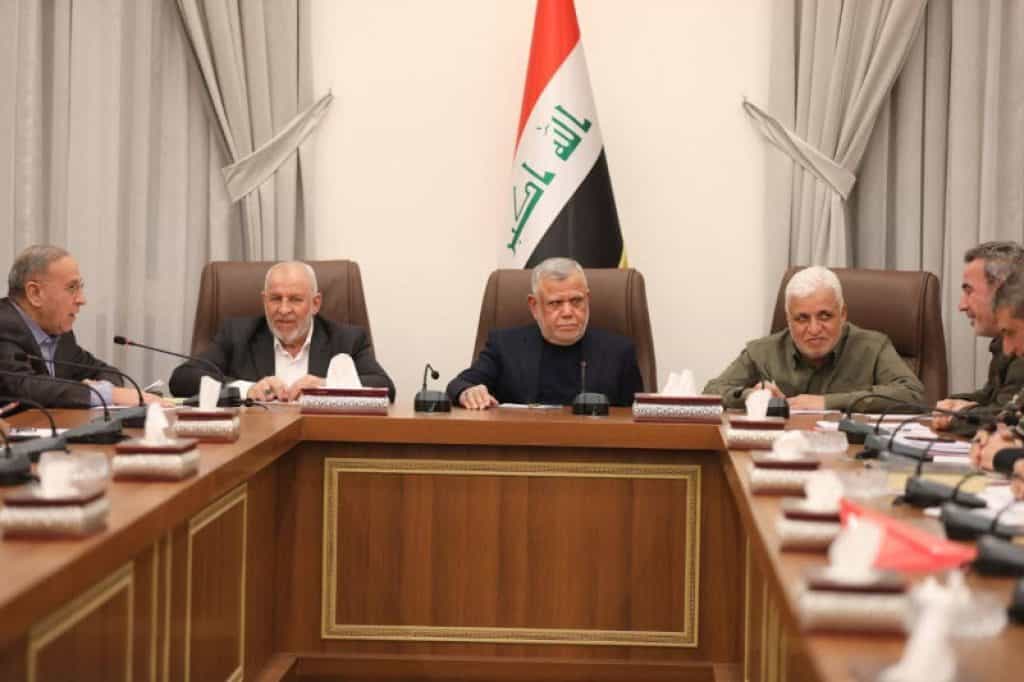 Iraq Parliament and PMF Leaders