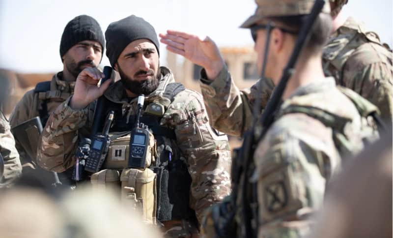 American troops train Syrian Free Army at Tanf Garrison as US weighs next moves in Syria