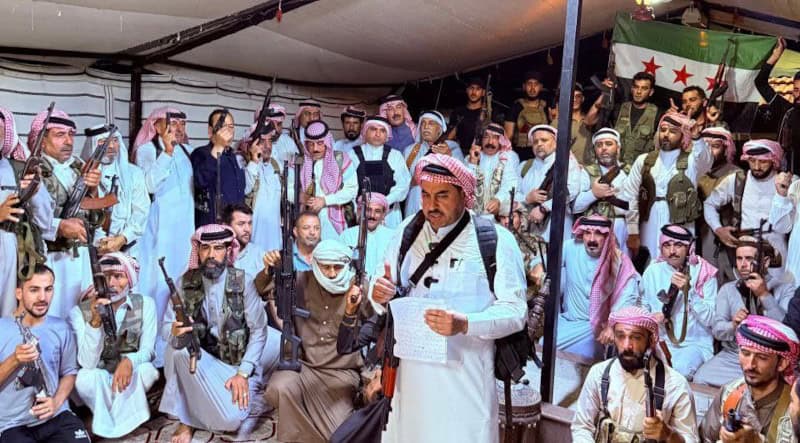 Clashes intensify between Arab Bedouin tribes and Druze militias in Suwayda, Syria