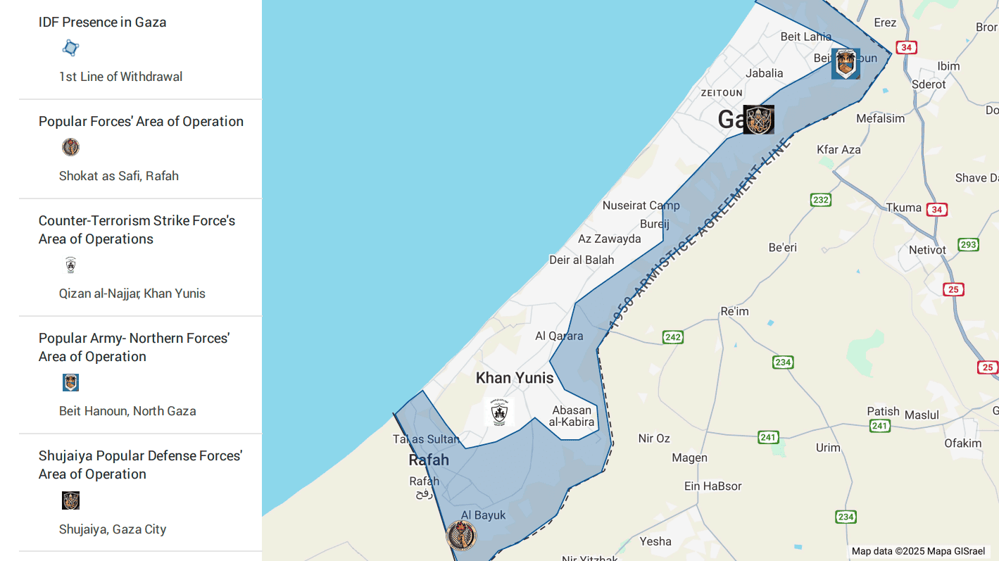 Profiles of anti-Hamas militias in the Gaza Strip