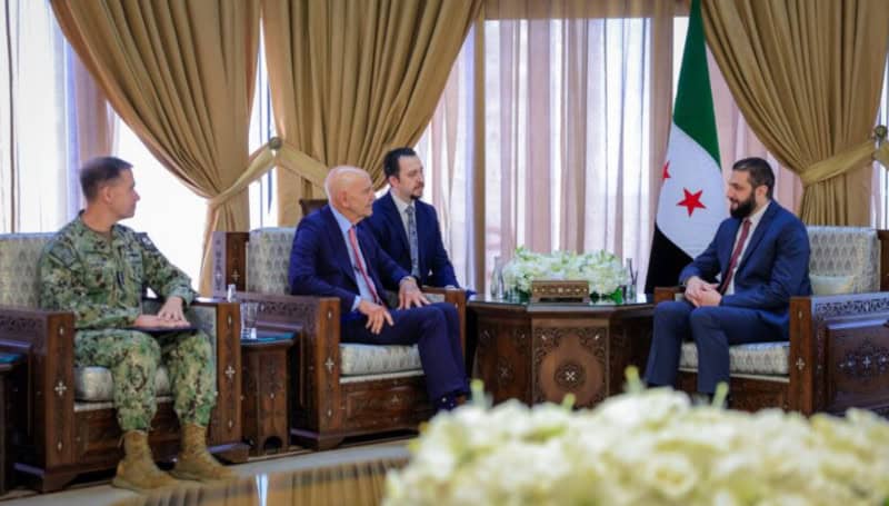 After sectarian clashes in Aleppo, US, SDF, and Syrian government officials meet in Damascus