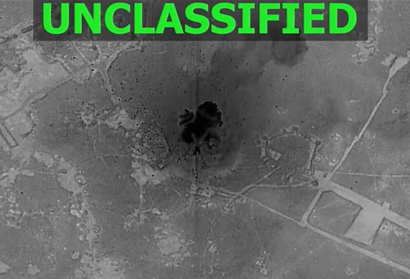 US military strikes Islamic State in Syria