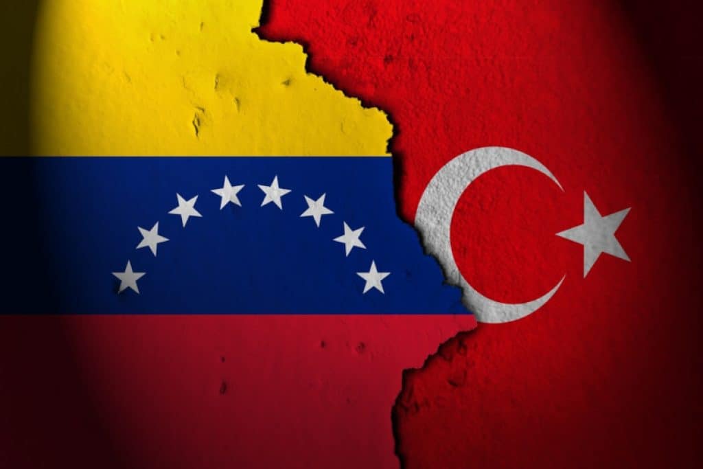 Venezuela Turkey flags
