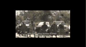 Abubakar Shekau adjusting his crotch