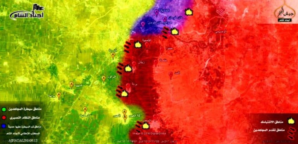 16-05-05 Ajnad al Sham map of Khan Touman
