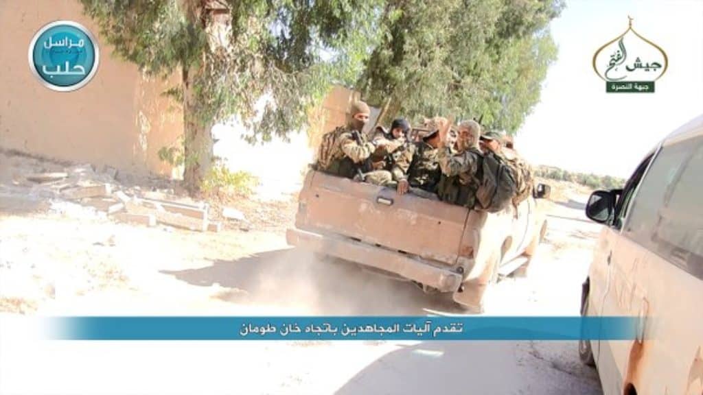 16-05-05 Nusra making progress in Khan Tuman as part of Jaysh al Fath 2