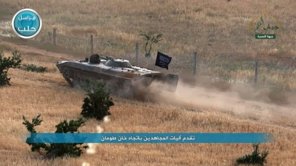 16-05-05 Nusra making progress in Khan Tuman as part of Jaysh al Fath 3