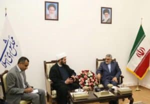 Alaeddin Boroujerdi, chairman of the National Security and Foreign Policy Parliamentary Commission, met with Akram al Kabi On Aug. 29.