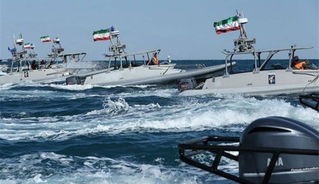 IRGC speedboats