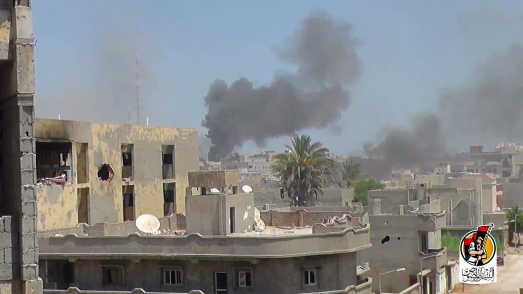 16-08-16 Fighters advancing in Residential neighborhood 2 3