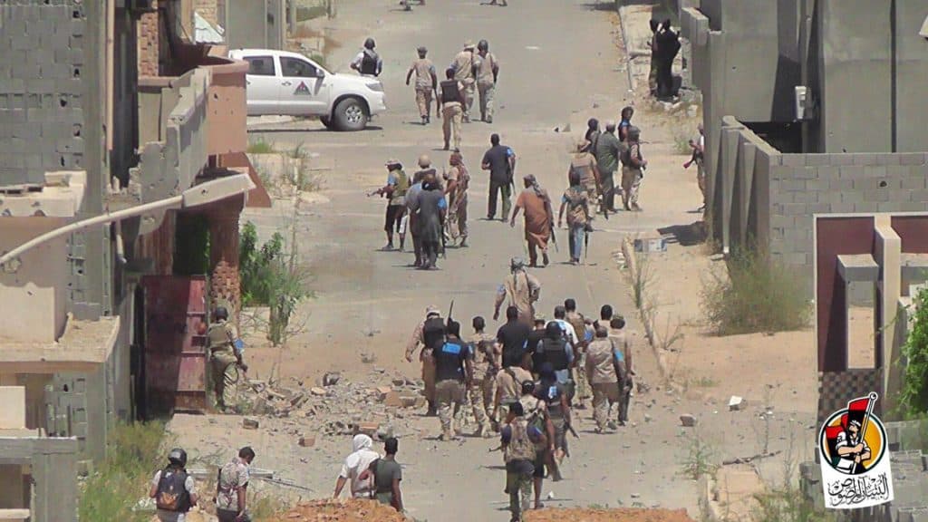 16-08-16 Fighters advancing in Residential neighborhood 2 6